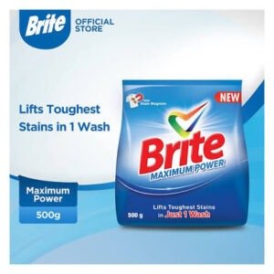 Brite Maximum Power 500g - Detergent Washing Powder