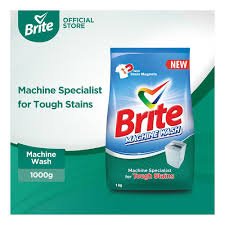 Brite Machine Wash 1kg - Detergent Washing Powder