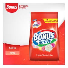 Bonus Active 750g - Detergent Washing Powder