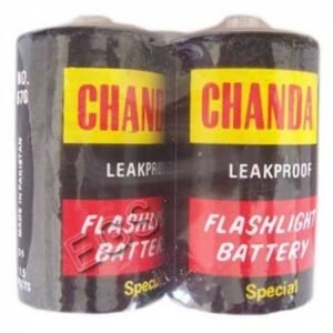 Chanda Flash Light Battery Size AAA