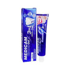 MEDICAM ULTRAFRESH GEL 3IN1 BLUE GEL 75G