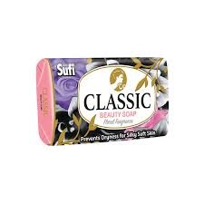Sufi Classic Soap (105rm)(White & Pink)