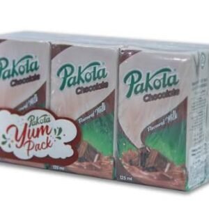 Pakola Chocolate Flavoured Milk 125ml pack of 12