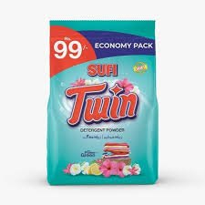 Sufi Twin Economy Pack Detergent Washing Powder 400g
