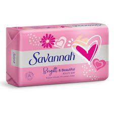 SAVANNAH Soap BRIGHT & BEAUTIFUL 125G