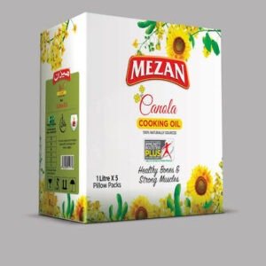 Mezan Canola Oil 1x5 Ltr Carton