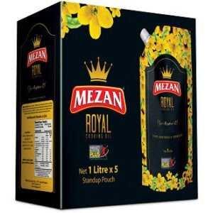 Mezan Royal Cooking Oil 1x5 Ltr Carton