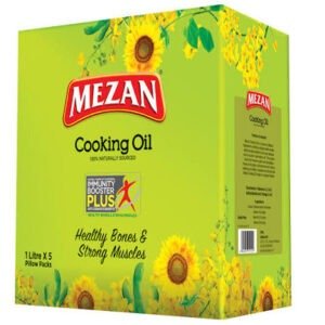 Mezan Cooking Oil 1x5 Ltr Carton