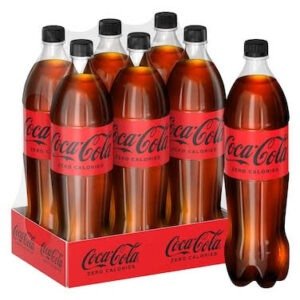 Coca Cola Zero 1 L - Pack of 6