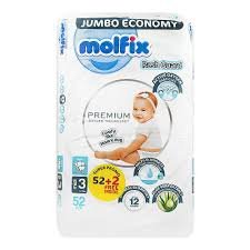 Molfix Premium Jumbo Midi 3 (52+2) Jumbo