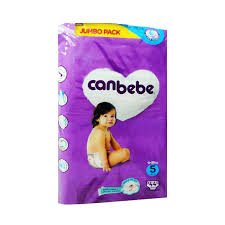 Canbebe Bundle Jumbo Junior Size 5 Pack Diapers (44PCS)