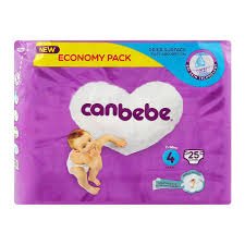 Canbebe Super Maxi (Size4,7-18KG, 25Pcs)