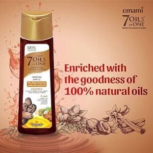 Emami 7 In 1 Castor Hair Oil 100ml