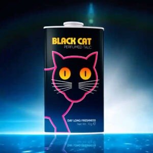 BLACK CAT TALCUM POWDER 300GM NEW