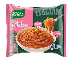 Knorr creamy fettuccine noodles 132g