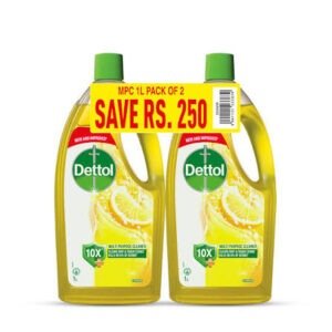 Dettol Floor Cleaner Citrus 1L pack of 2