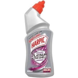 Harpic Platinum Toilet Cleaner Lavender Fragrance 500ml