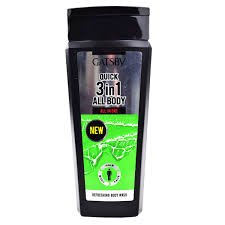 GATSBY REFRESHING BODY WASH ALL IN ONE 250ML