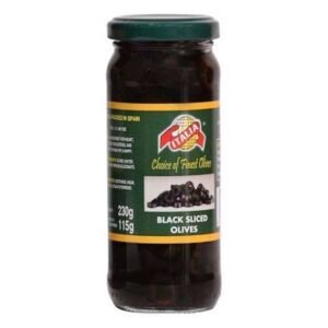 ITALIA Sliced Black Olives - 230g