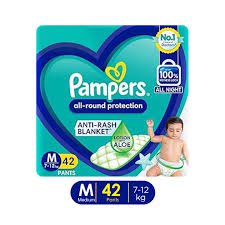 Pampers Pants Medium 42 Pcs