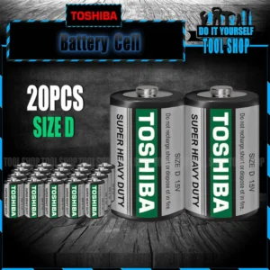Toshiba Battery Size D (pack of 20)